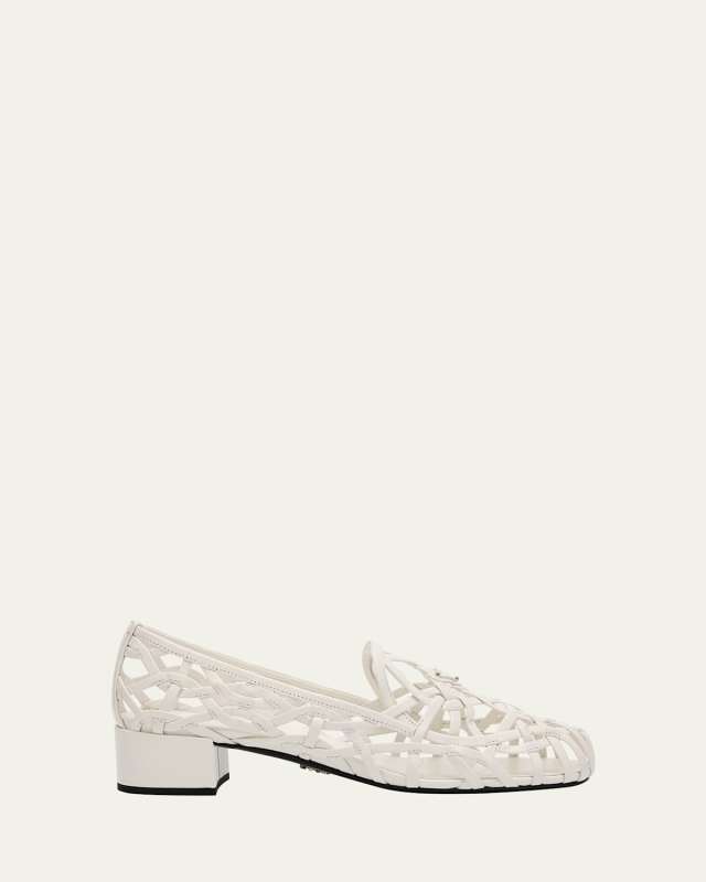 Modellerie Napa Leather Cutout Pumps